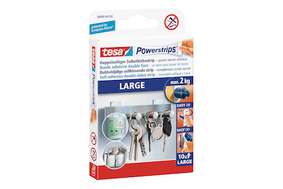 Image of tesa Powerstrips® Large weiss, 10 Strips bei JUMBO