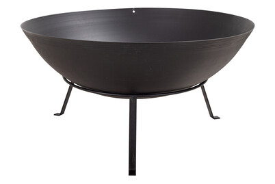 Image of Feuerschale schwarz Ø70xH26 cm bei JUMBO