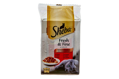Image of Sheba Fresh & Fine Herzhafte Komposition 6x50g bei JUMBO