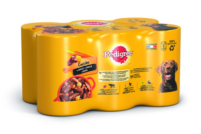 Image of Pedigree Saftiges Hundefutter in Sauce assortiert 6x400g bei JUMBO