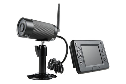 Image of Funk-Überwachungskamera mit tragbarem TFT-Monitor bei JUMBO