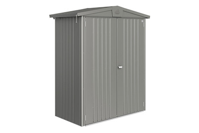 Image of Biohort Gerätehaus Europa 1 (172 x 84 cm), stahl grau bei JUMBO