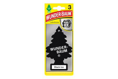 Image of Wunder-Baum Lufterfrischer Black Ice 3er