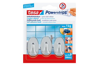 Image of Tesa Powerstrips® Haken Small Oval bei JUMBO