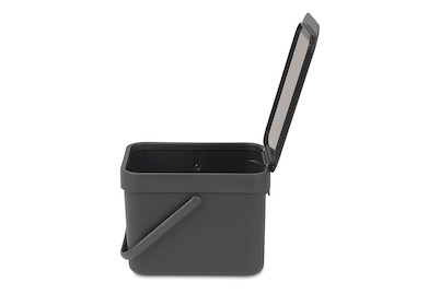 Image of Brabantia Abfalleimer Sort & Go 6 l grau bei JUMBO