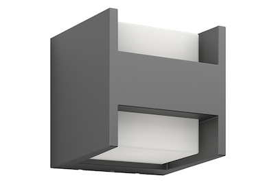 Image of Philips LED Aussenwandleuchte Arbour Aluminium 800lm bei JUMBO