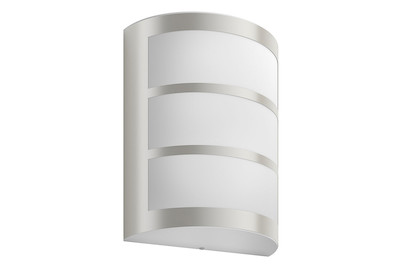 Image of Philips LED Aussenleuchte Python Edelstahl bei JUMBO