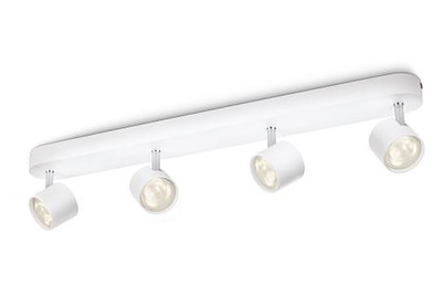 Image of Philips Spotleuchte Star 4x4.5W weiss bei JUMBO
