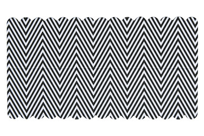 Image of Lasche zum Verschliessen v. Papiertütchen, schwarz/weiss gezackt, SB-Btl 10Stück bei JUMBO