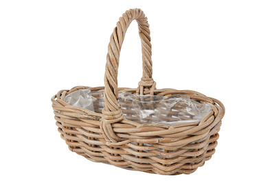 Image of Home and More Korb bepflanzbar Bronte 28x22 cm bei JUMBO