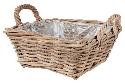 Image of Home and More Korb bepflanzbar Bronte 28x28 cm bei JUMBO