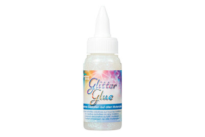 Image of Glitterglue Flasche 60 ml Dosierverschluss weiss bei JUMBO
