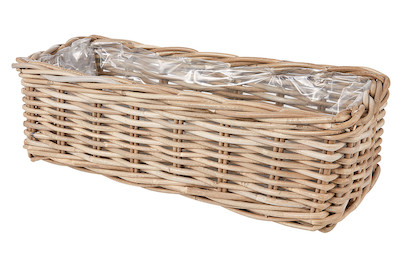 Image of Home and More Korb bepflanzbar Bronte 50x20x15CM bei JUMBO