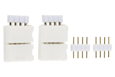 Image of Function YourLED ECO Clip-to-YourLED Connector 2er Pack Weiss Kunststoff bei JUMBO