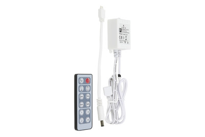 Image of Function YourLED Dimm/Switch Controller 12V DC mit IR Fernbedienung Kunststoff bei JUMBO