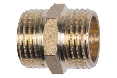 Image of Messing Doppelnippel 3/4'' bei JUMBO