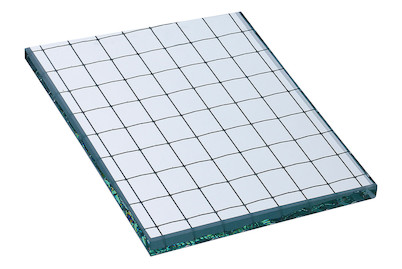 Image of Drahtglas glatt 6-7 mm bei JUMBO