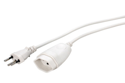 Image of Td Verlängerung 3x1.5mm² weiss 10m T12/T13 mit Kinderschutz bei JUMBO