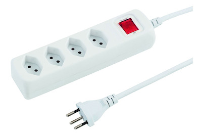 Image of Steckleiste 4xT13 Easy mit Resetschalter 1.5m bei JUMBO