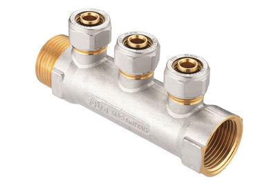 Image of VRS Verteiler 3 Abgänge 1'' x 16mm bei JUMBO