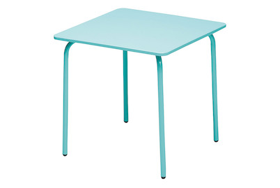 Image of Home and More Kindertisch quadratisch, blau bei JUMBO