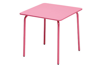 Image of Home and More Kindertisch quadratisch, pink bei JUMBO