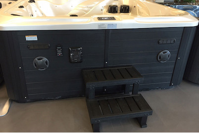 Image of Treppe Doppeltritt schwarz bei JUMBO