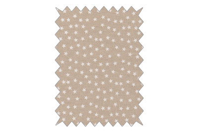 Image of Baumwoll- Stoff, Sterne, 100x70cm, 110g/m2, SB-Karte 1Stück bei JUMBO