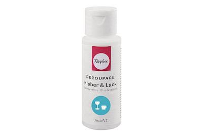 Image of Decoupage Kleber&Lack für Glas 59 ml bei JUMBO