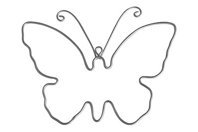 Image of Draht Schmetterling, 12x9cm, SB-Btl 2Stück