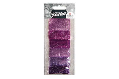 Image of Flitter SB-Mischung, 6 Farben á 2g, SB-Btl 12g bei JUMBO