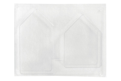 Image of Giessform: Häuser, 2 Häuser 13,5-16,5cm, Tiefe 3cm bei JUMBO