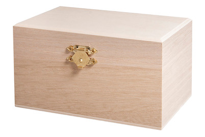 Image of Holz-Schatulle, FSC Mix Credit, 13,8x8x7,5cm bei JUMBO
