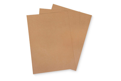Image of Karte A4, kraft, FSC Recycled Credit, 210x297mm, 220g/m2, Beutel 5Stück bei JUMBO