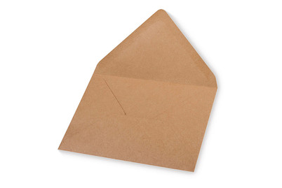Image of Kuvert C6, kraft, FSC Recycled Credit, 156x110mm, 90g/m2, Beutel 5Stück bei JUMBO
