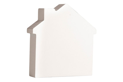 Image of Mdf- Symbol Haus , weiss, 11cm, Stärke 2cm bei JUMBO