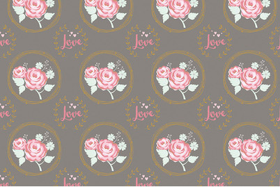 Image of Motivkarton Love Roses, 213x310mm, 190 g/m2 bei JUMBO