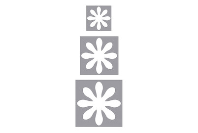 Image of Motivstanzer Set: Blumen, 1,6cm+2,54cm+3,81cm, SB-Blister 3Stück bei JUMBO