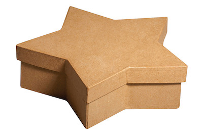 Image of Pappm. Stern Box FSC Recycled100%, 19x19x6cm bei JUMBO