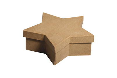 Image of Pappm. Stern Box FSC Recycled100%, 24x24x7cm bei JUMBO