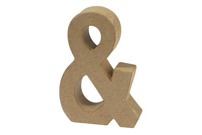 Image of Pappmaché Zeichen&,FSC Recycled 100%, 15x10,5x3cm bei JUMBO