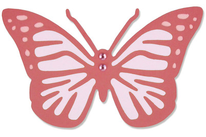 Image of Sizzix Thinlits-, Vintage Butterfly, SB-Blister