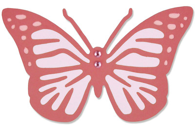 Image of Sizzix Thinlits-, Vintage Butterfly, SB-Blister bei JUMBO