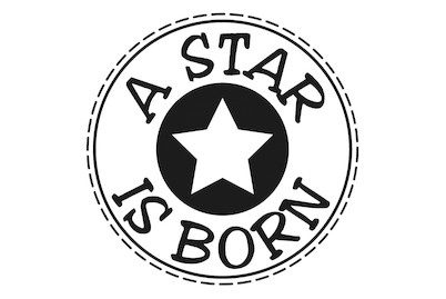 Image of Stempel A Star is born , 3cm ø bei JUMBO