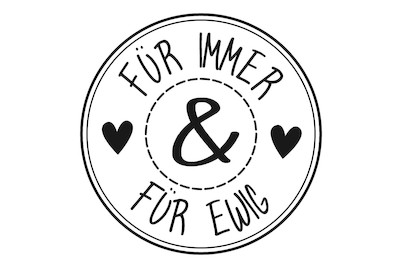 Image of Stempel Für Immer&Für Ewig 3CM ø bei JUMBO