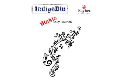 Image of Stempel Holly Flourish Dinkie 75x30 mm bei JUMBO