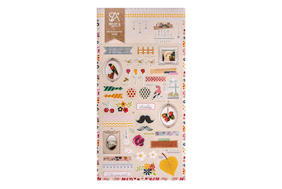 Image of Sticker Deco Studio, 15x9,2cm, Papier, SB-Btl 1Bogen bei JUMBO