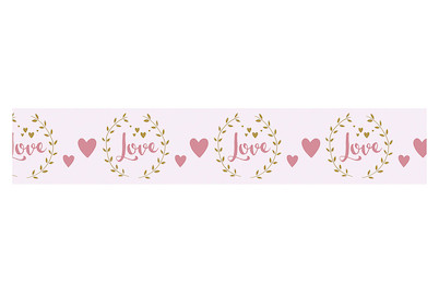 Image of Washi Tape Love, 30mm, Rolle 15m