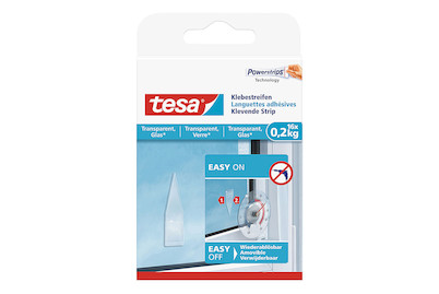 Image of Tesa Klebestreifen für transparente Oberflächen und Glas 0.2 kg bei JUMBO