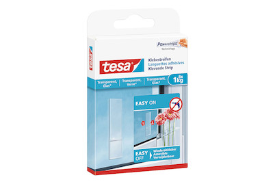 Image of Tesa Klebestreifen für transparente Oberflächen und Glas 1 kg bei JUMBO